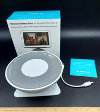 Mission Battery Base in White for Amazon Echo Show 8 (1st and 2nd Gen) MC59W NEW picture