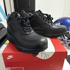 Nike ACG Air Max Goadome Boots 865031-009 Men’s US 9 Black Leather Authentic. picture