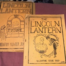 The Lincoln Lantern School News Meriden Connecticut  Press Newsletter 1929 RARE picture
