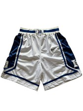 Vintage Nike Authentic DUKE BLUE DEVILS Basketball Shorts Size 36 Home White picture