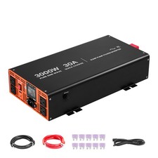 Uimoso 3000W Sump Pump Backup System with LCD Pure Sine Wave Inverter picture