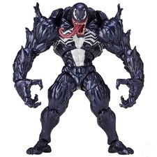6.7'' Venom Action Figure Yamaguchi Revoltech Poseable Collectible Toy 17cm Gift picture