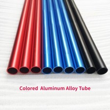 6063 Aluminium Pipe Colored Aluminum Alloy Hollow Round Tube Anodization DIY picture