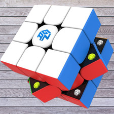 GAN 356 M, 3x3 Magnetic Speed Cube Stickerless Gans 356M Magic Cube Lightweight picture