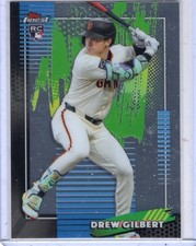 2026 Topps Finest Common #53 Drew Gilbert RC picture