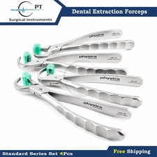 Dental Extraction Physics Forceps Standard Series Set Of 4 Pcs (20) Free Bumpers picture