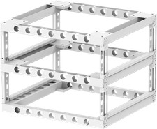 2-Tier Seismic Stackable Modular Battery Cabinet for Rack-Mounted Batteries picture