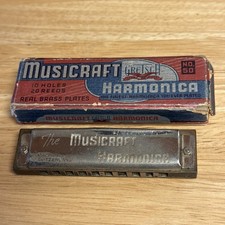 Vintage GRETSCH Harmonica Musicraft Model  Made In Germany US Zone Key Of C picture