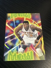 1995-96 Stadium Club Beam Team UNCUT  RARE Patrick Ewing Knicks HOF L@@K SP picture