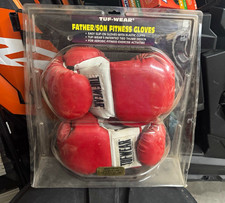Vintage TUF-WEAR Father/Son Boxing Gloves RY-106 12oz/8oz NOS Complete Set picture