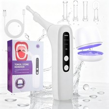 Tonsil Stone Remover LED Light Oral Care Electric Mouth Cleaning Suction Tool picture