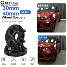 BONOSS 30mm+40mm Wheel Spacers For Land Range Rover Sport L494 L320 5x120 CB72.6 picture