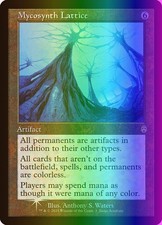 MTG Magic the Gathering Mycosynth Lattice (3/10) Judge Gift Cards 2023 LP FOIL picture