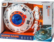 UFO Toy Space Toy with Alien and Astronaut, Spaceship Toys with Lights picture
