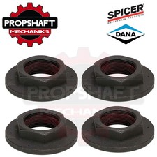 Set of 4 x Spicer 20-74-91 Driveshaft Nuts 1610-1810 Series 1.250-18 Thread Size picture