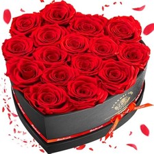 16-Piece Preserved Rose Birthday Gifts for Women, Eternal Rose Preserved Flowers picture