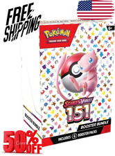 Pokémon TCG Scarlet & Violet 151 Booster Bundle Sealed Pokémon Trading Cards picture