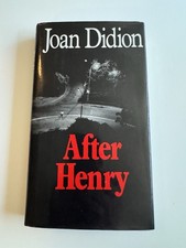 After Henry SIGNED Joan Didion - Signed 1st Edition 1st Print  HCDJ Collectible picture