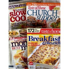 4 Taste Of Home Mini Magazines Cookbooks Lot #4 picture