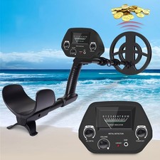 Deep Ground Metal Detector For Adults Underwater Beach Yard Waterproof Seeker US picture