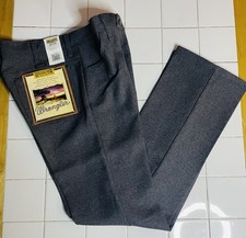 NWT Men's Wrangler® Wrancher Heather Gray 82HG Polyester Pants Multi Size picture