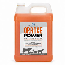 Orange Power -Show Animal Optimizer Improves Appetite and Body Composition 1 Gal picture