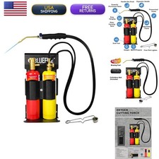 MR. TORCH BLUEFIRE Oxypropane Welding Gas Cutting Torch Kit Flint Lighter And picture
