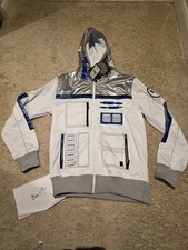 Marc Ecko Star Wars R2-D2 Zip Up Hoodie Jacket Size Medium picture