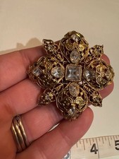 1928 Ornate Victorian Brooch picture