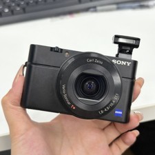 95%NEW-Sony RX100 20.2 MP 3.6 x Compact Digital Camera w/Charger & Card Tested picture