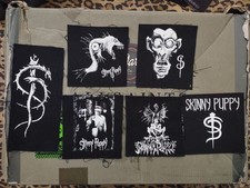 AUTHENTIC SKINNY PUPPY TOUR PATCHES  cotton patch Skinny Puppy, Rivethead picture