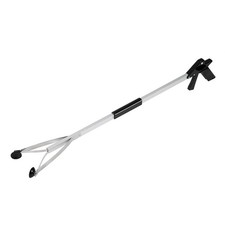 Grabber Reacher Suction Cup Grip Tool- Long 32 Inch Foldable Strong Heavy Duty A picture