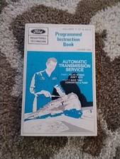 Ford Automatic Transmission Service Programmed Instruction Book 7532 Vtg 1971 picture