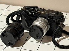 Custom Canon P - BEAUTIFUL Serviced 5/2026 +Voigtlander 28 and 50mm Lens w/ WTY picture