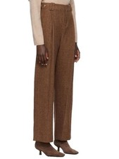 Vince Wool Cashmere High Rise Pleated Trouser Pants Womens & Wide Leg Luxury picture