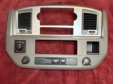 06-08 Dodge RAM 1500 2500 Khaki Center Radio/Climate Control Bezel OEM picture