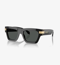 Versace VE4464 GB1/87 Medusa Biggie Black Square UNISEX Sunglasses New Italy picture