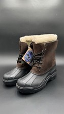 Kamik Unisex Size 13M Leather Winter Snow Boots Made in Canada -40°F New picture