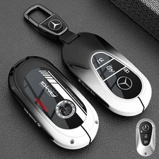 Zinc Alloy Key Fob Case Cover Shell for Mercedes-Benz C E S GLS CLA picture