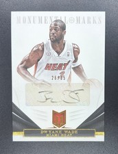 2012 Panini Momentum Dwyane Wade Monumental Marks Autograph /25 Heat picture