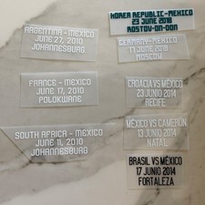 2010 2014 2018 Mexico Match Detail Detalles Partidos MDT Mundial World Cup picture