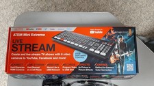 Blackmagic ATEM mini extreme HDMI Live Stream with power cord and on/off switch picture