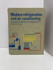 1968 Vintage Refrigeration and Air Conditioning Textbook Hardcover  picture