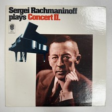 SERGEI RACHMANINOFF- Plays Concert ll Vinyl 12