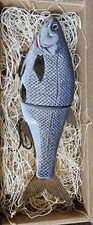 Brand New Authentic Hinkle Shad Glidebait Purple Gizzard Swimbait picture