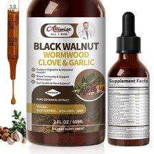 Parasite Cleanse Tincture/Extract-Wormwood,Black Walnut Hull, Clove,Best Quality picture