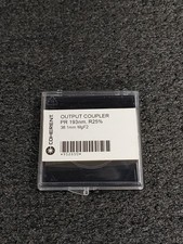 COHERENT PR 193nm R25% 38.1mm MgF2 OUTPUT COUPLER picture