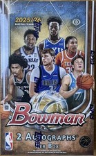 2025-26 Bowman Basketball Hobby Box Brand New Factory Sealed picture