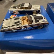 1998 Hot Wheels KB Toys Special Ed Series 2 Chrome 63 T-Bird & 59 Impala RARE picture