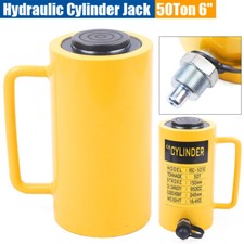 50 Ton Hydraulic Cylinder Jack Solid Ram 150mm/6 